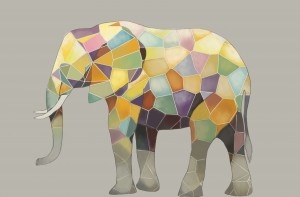 Elephant Mosaic